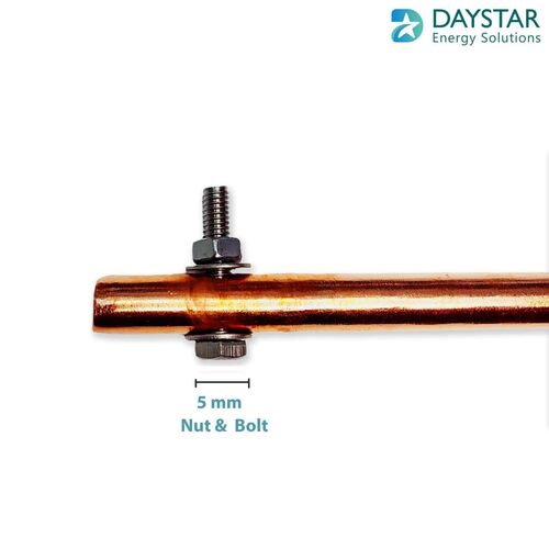 Copper Bounded Earthing Rod 14Mm 2Mtr - Dimension (L*W*H): 2 Meter (M)
