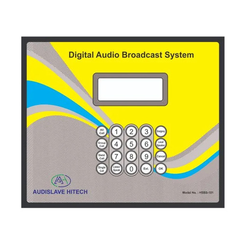 Polycarbonate Control Panel Sticker