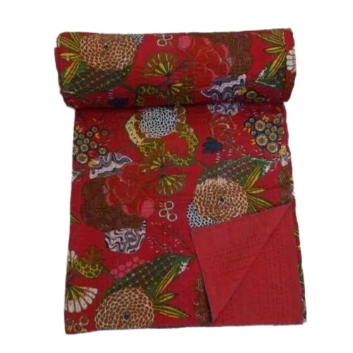 Cotton Handmade Kantha Quilt