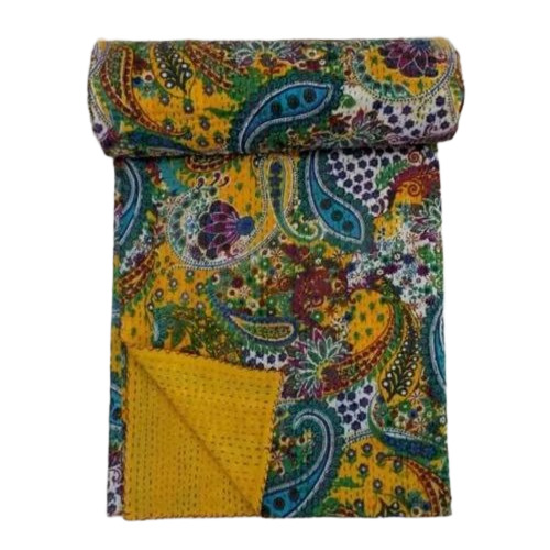 Cotton Kantha Quilt