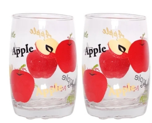 Apple Printed 6 Pieces Glass Set