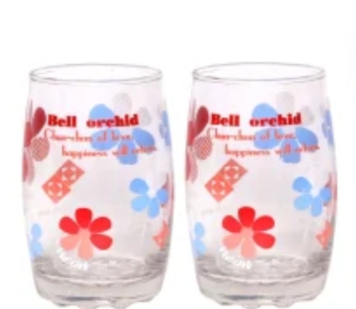 Bell Orchid 6 Pieces Glass Set