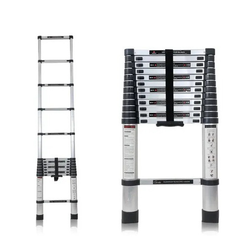 12.5 Ft Aluminum Telescopic Ladder