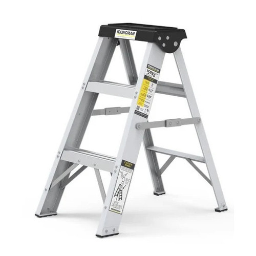 Aluminium 2 Step Folding Ladder