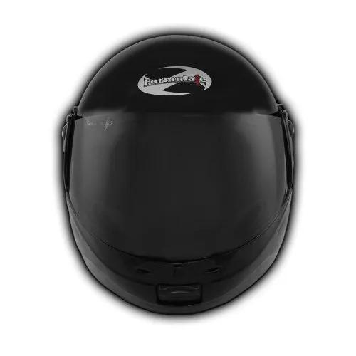 Black Flip Up Helmet - Material: Abs Plastic