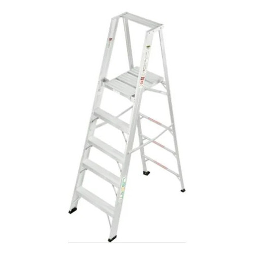 Industrial White Aluminium Step Ladder