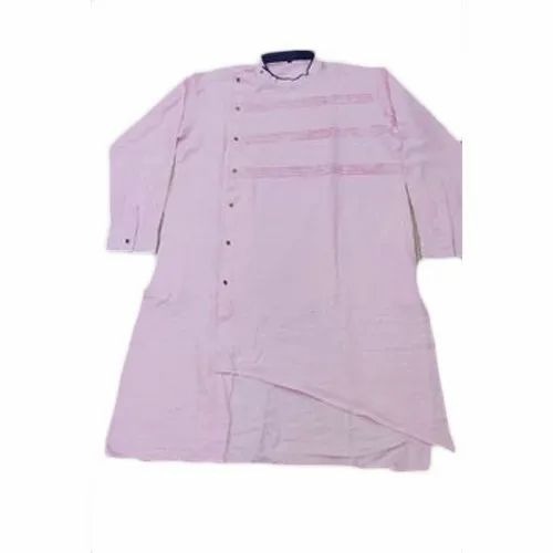 Men Side Button Kurta