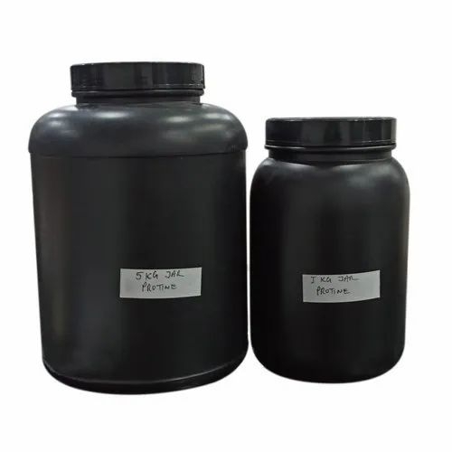 Protein Black Hdpe Jars