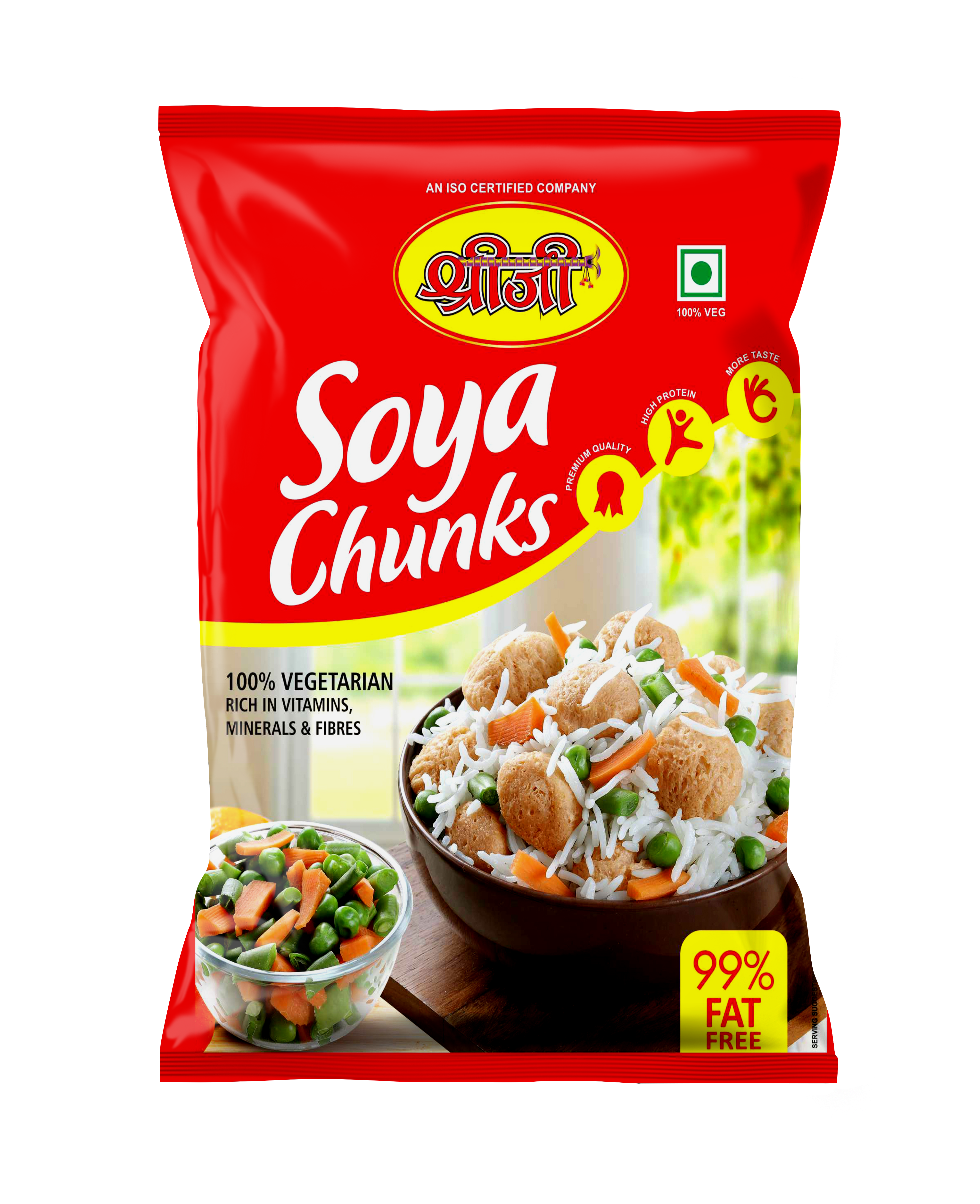 Shreeji Soya Chunks 40g 