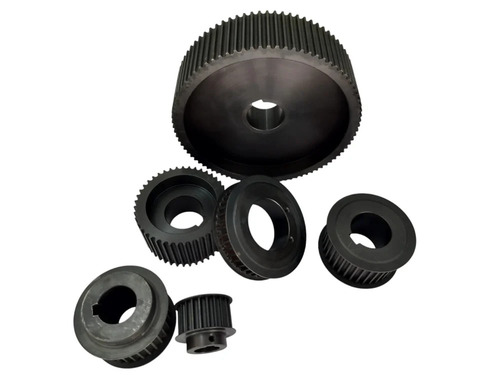 Black Timing Belt Pulleys - Size: 10
