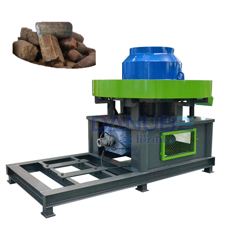 Rdf Briquetting Equipment Plastic Garbage Derived Fuel Rdf Briquette Press Machine - Color: Customized