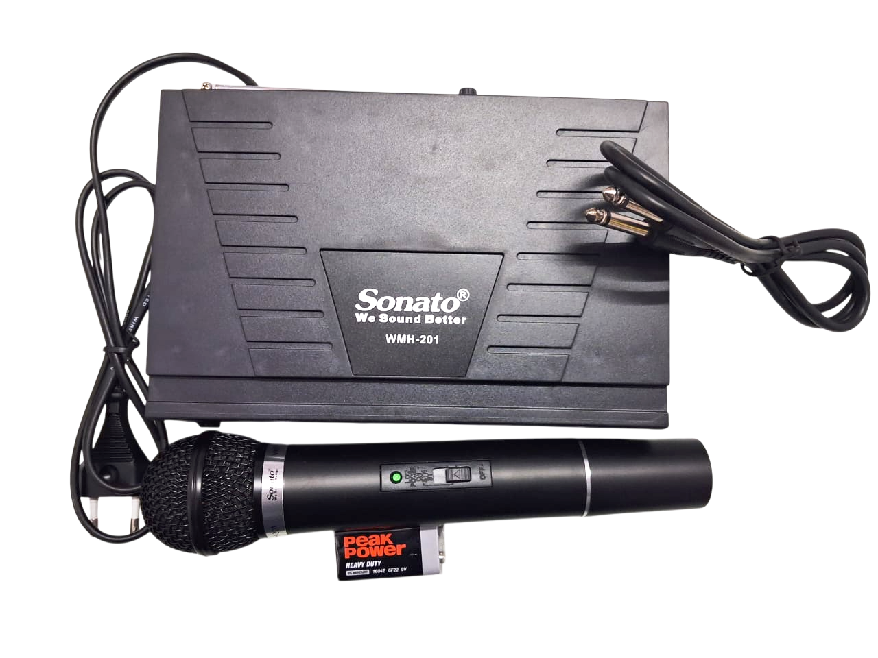 Sonato Whm 201 Professional Wireless Microphone System - Color: Black