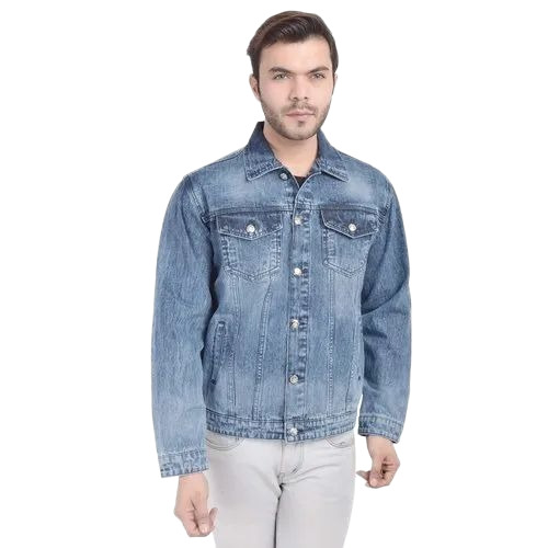 Casual Men Denim Jacket