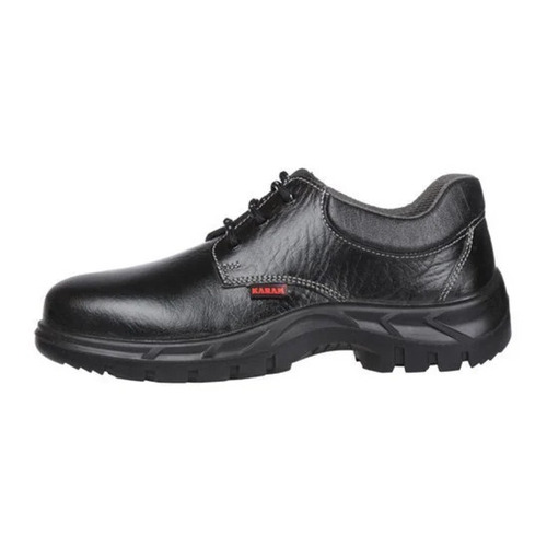 FS02 Steel Toe Black Safety Shoes