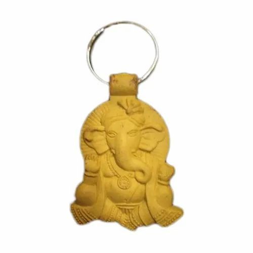 Lord Ganesh Pu Keychain