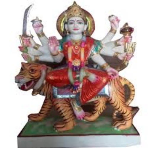 Marble Durga Statue