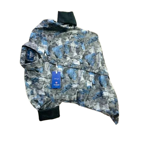 Men Cotton Printed Shirt