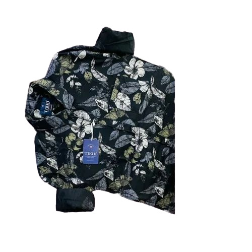 Men Printed Cotton Shirts