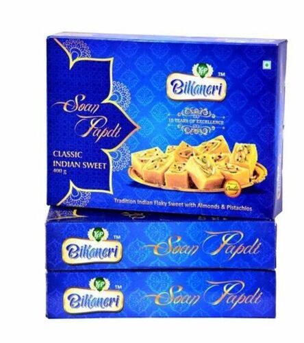 Printed Duplex Paper Soan Papdi Box
