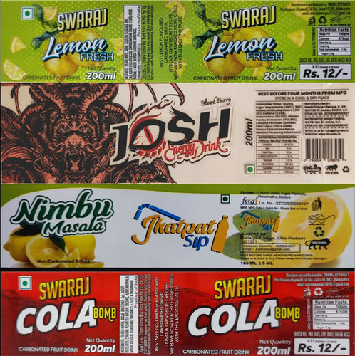 Digital Printed Stickers - Coating Type: 1