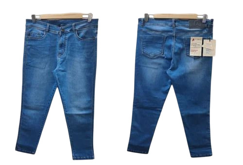 Women Plain Denim Jeans