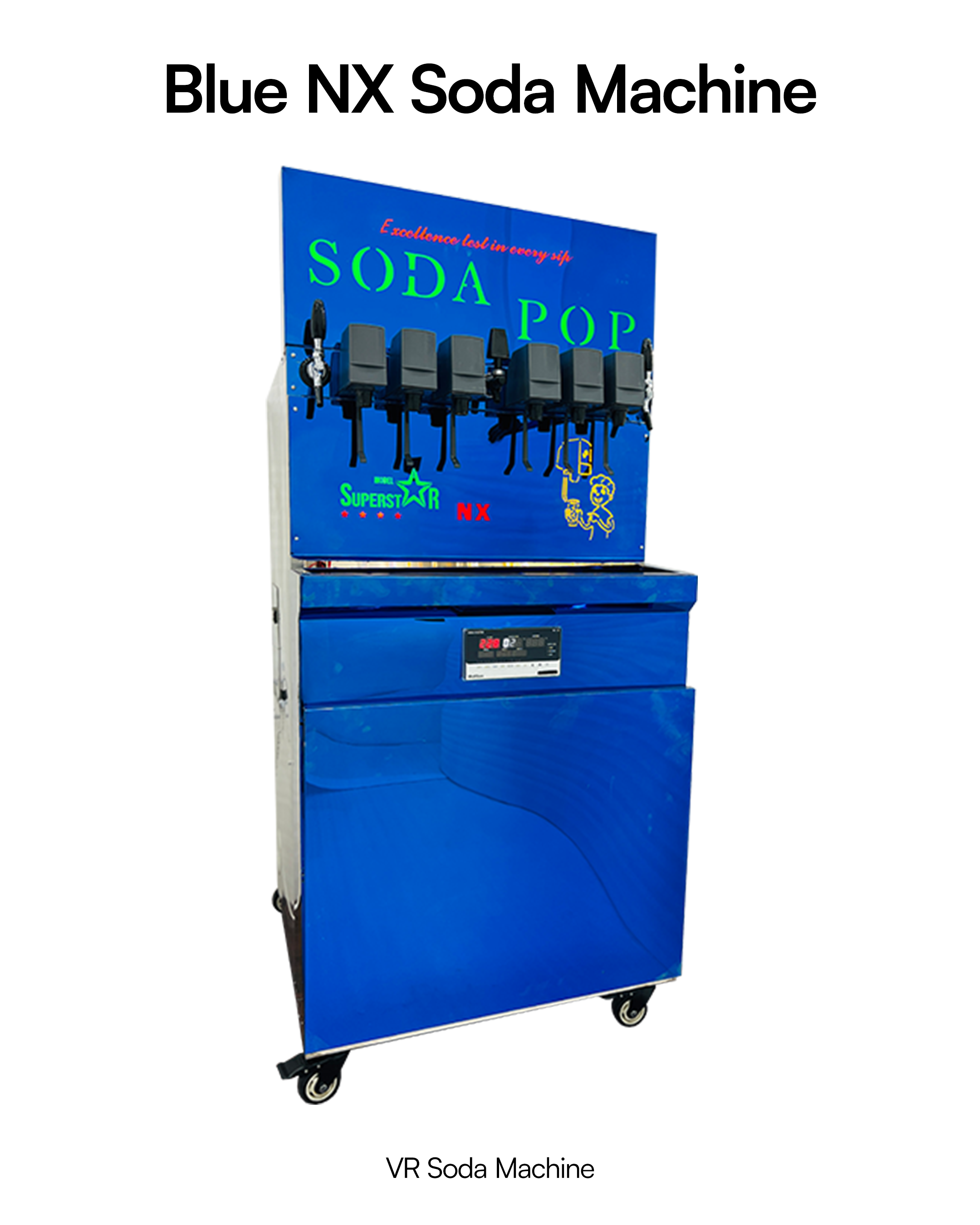 Blue NX Soda Machine