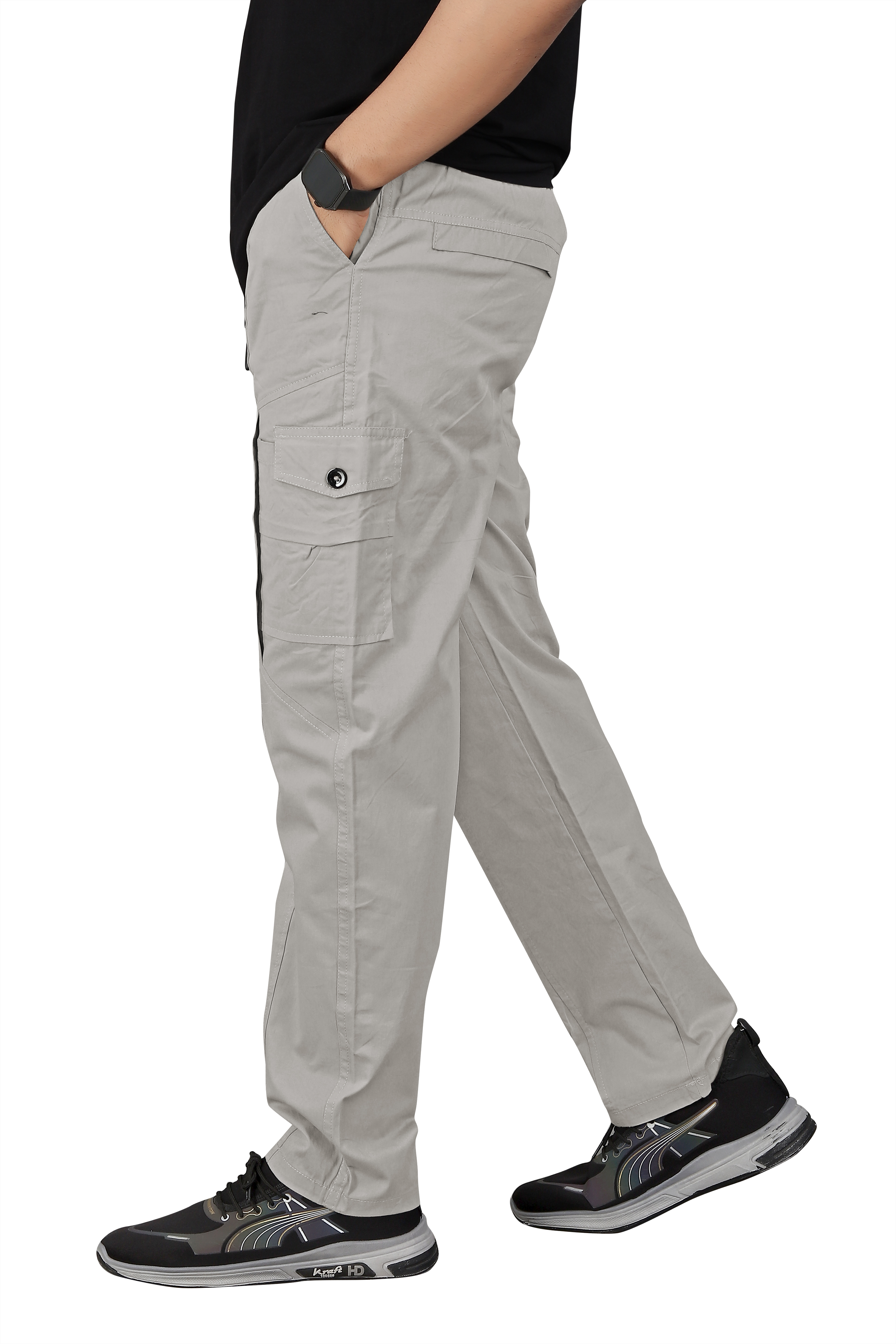 Cargo Pant D#09 - Color: Black Khakhi Green L-Grey