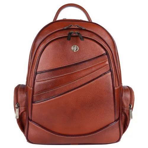 Genuine Leather Backpack - Color: ............