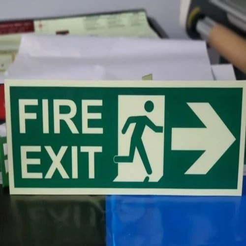 Fire Extinguisher Signage Board
