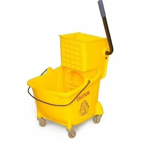 Single Bucket Wringer Trolley