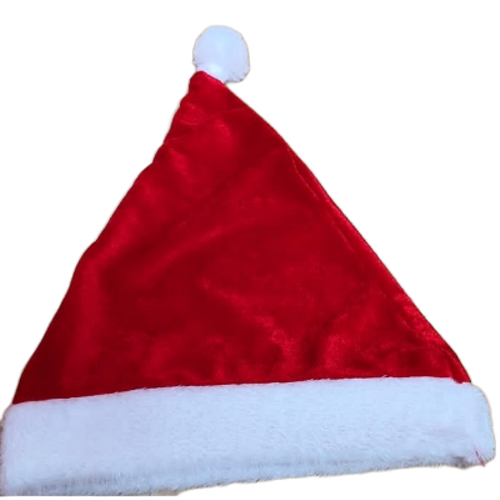 Velvet Santa Cap