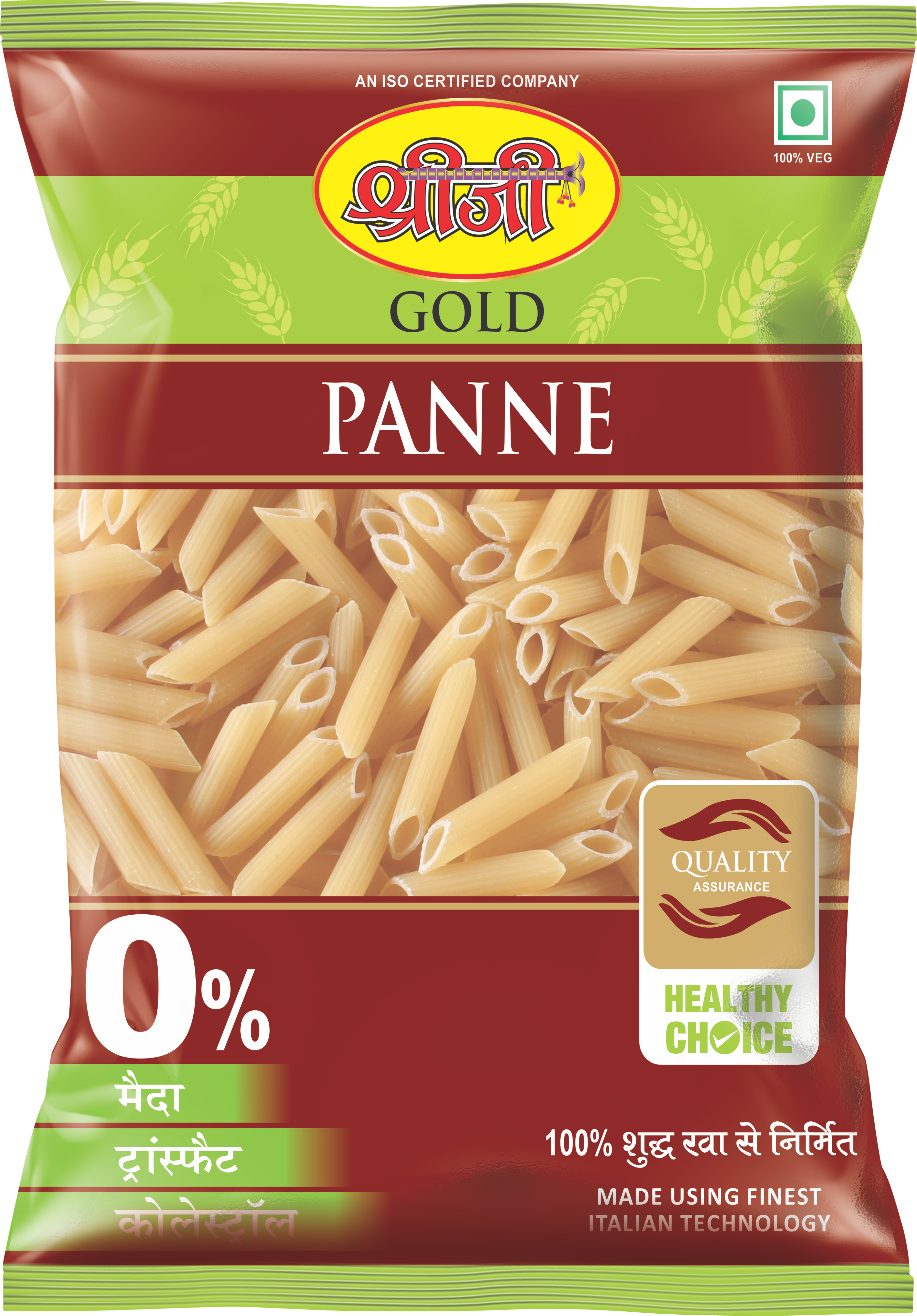 900g Shreeji Penne Gold Pasta