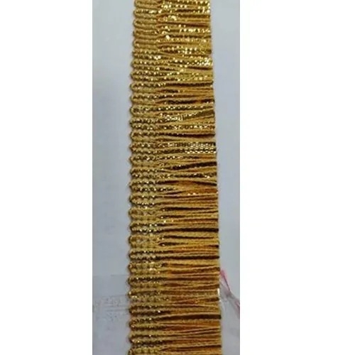 Golden Polyester Lace