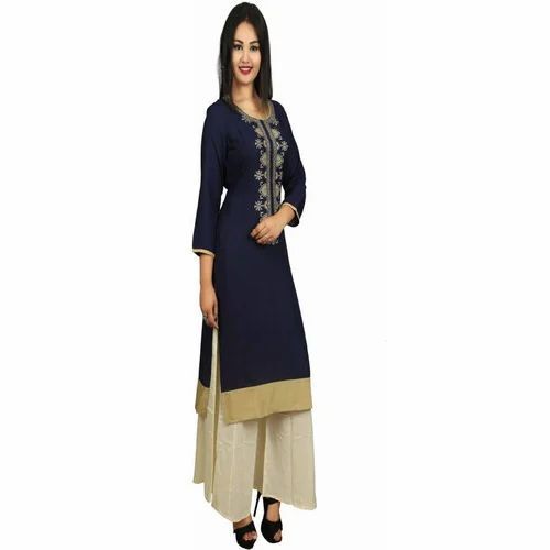 Ladies Rayon Casual Kurti