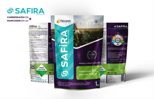 Safira Carbendazim 12 % Mancozeb 63% WP