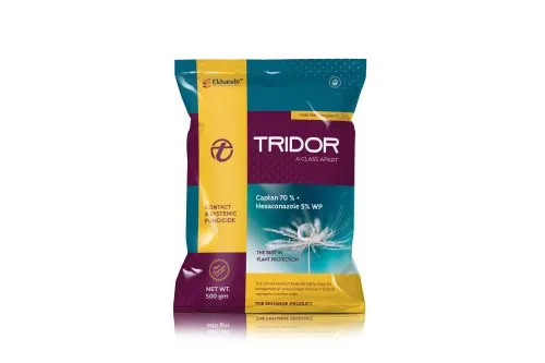 Tridor Captan 70 % + Hexaconazole 5% WP