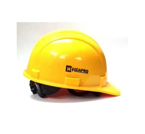 Yellow Plastic Safety Helmets