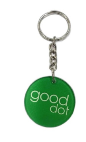 Acrylic Metal Keychain