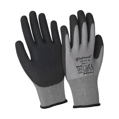 Full Finger Latex Coated Hand Gloves