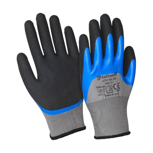 LTS/714-BLBK/1 Latex Coated Hand Gloves