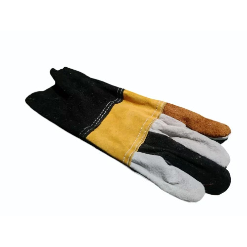Multicolor Welding Leather Gloves