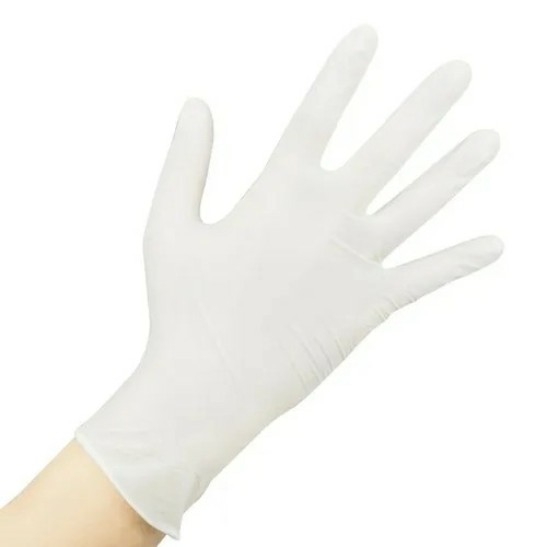 White Powder Free Nitrile Hand Gloves