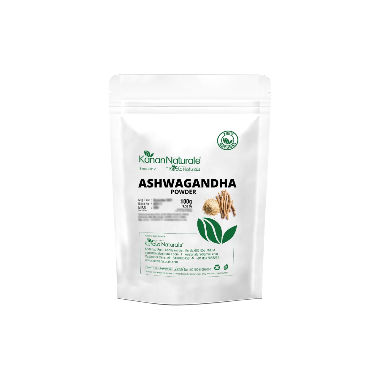 Ashwagandha Powder - Cultivation Type: Naturally Grown Under Organic And Pesticide-Free Conditions