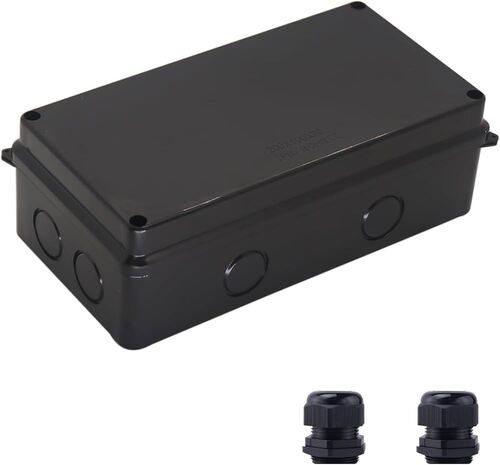 Black Electrical Enclosure Box