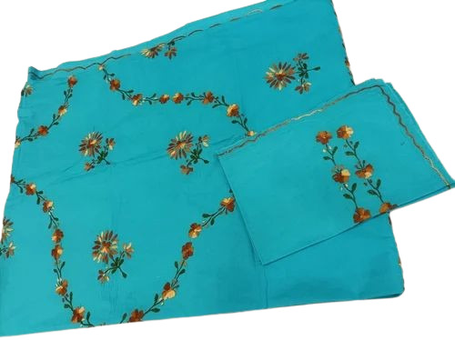 Blue Cotton Bed Sheets