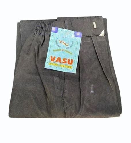Boys School Grey Trouser - Cotton, Various Sizes, Full Sleeves, Regular Fit, Lightweight, Breathable, Anti UV, Quick Dry, Washable