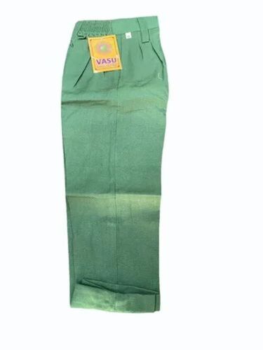 Green Boys School Uniform Trousers