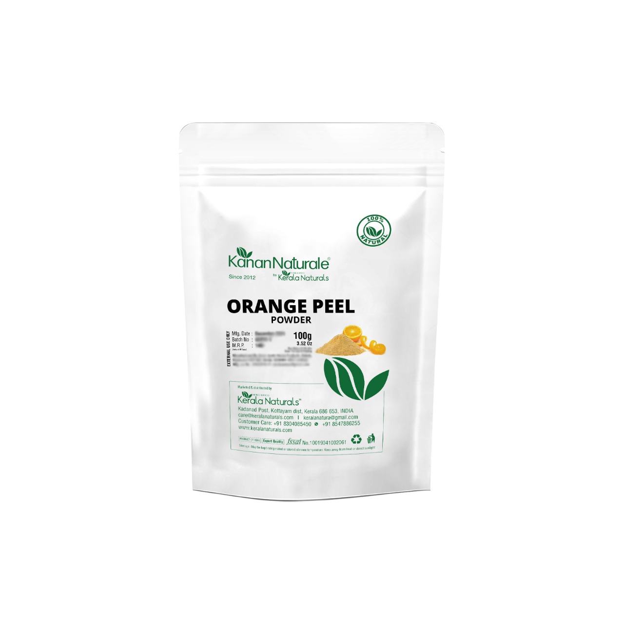 Orange Peel Powder