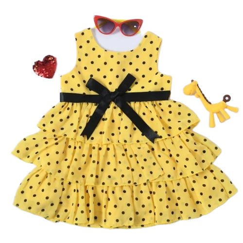 Sleeveless Baby Frock