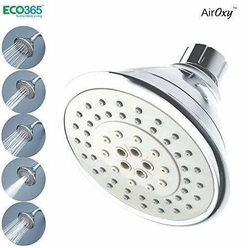 5 Flow In 1 Air Oxy Water Saving Shower Head
